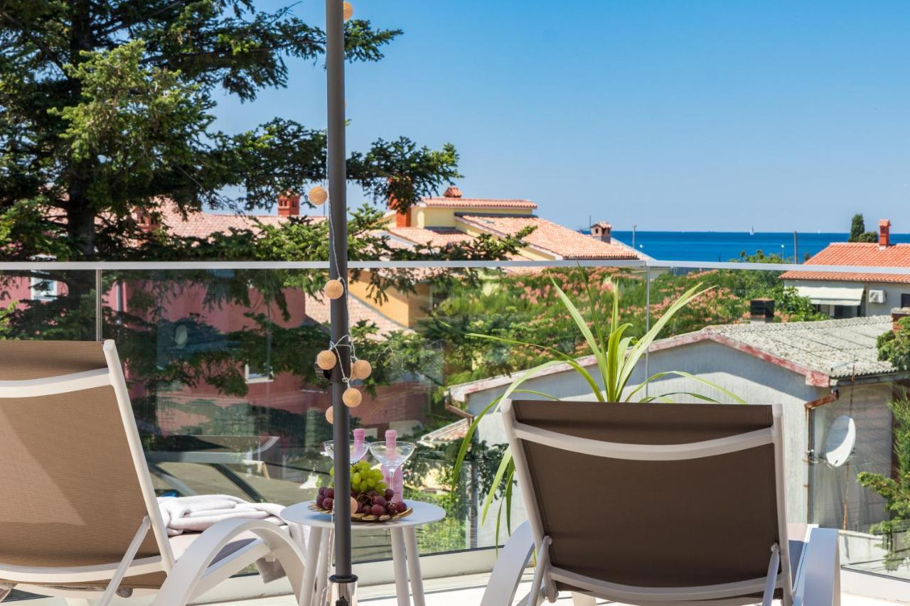 Villa Elena Deluxe Mit Whirlpool Und Beheiztem Pool Am Meer Und Wunderschoenen Blick Auf Die Brijuni Inseln Fažana Exterior foto